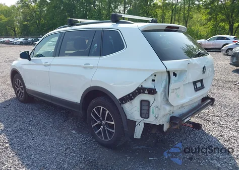 2021 Volkswagen Tiguan 2.0T Se/2.0T Se R-Line Black/2.0T Sel из США, поврежденный, VIN 3VV2B7AX6MM040076